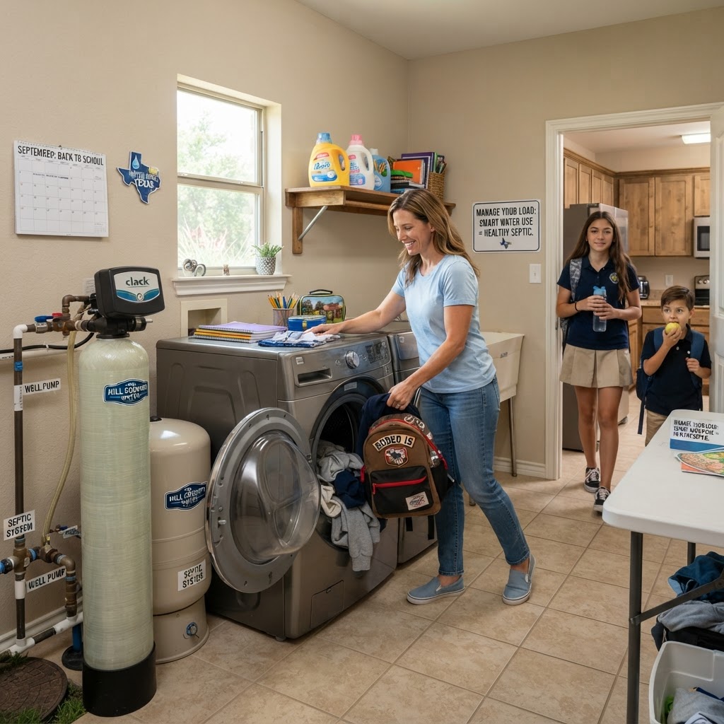 Back-to-School Season: Managing Household Water and Septic Load