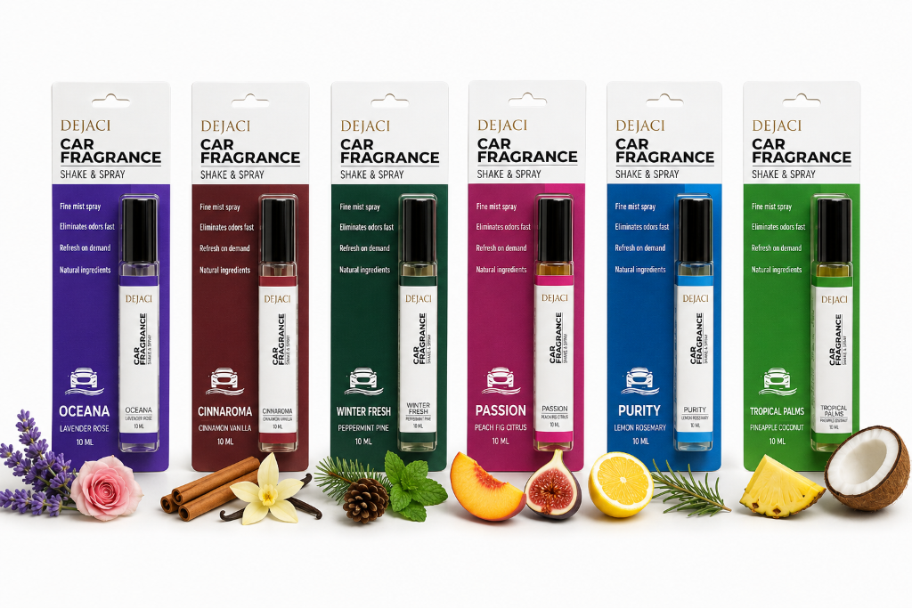 DEJACI Car Fragrance - All 5 Scents