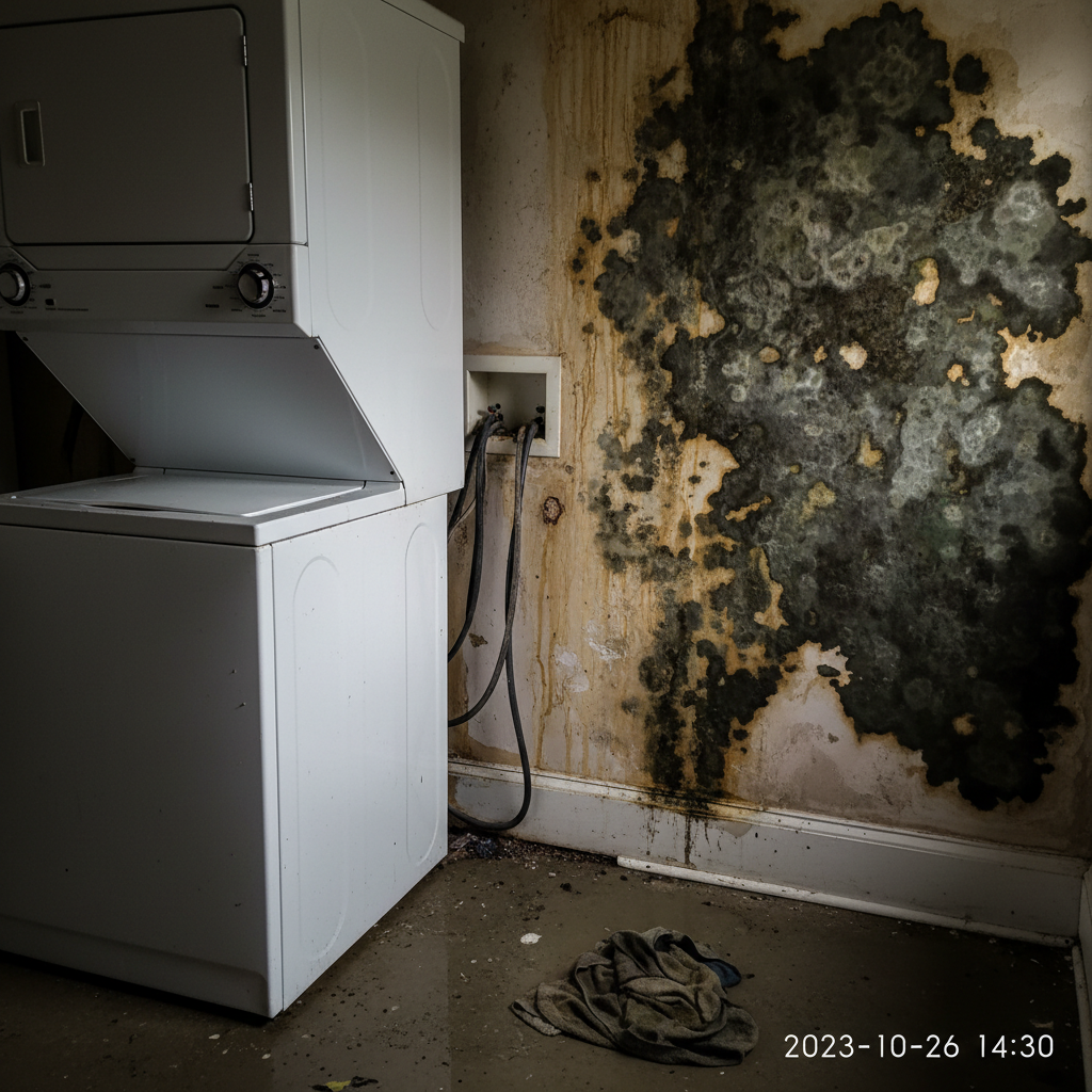 Before - Laundry Room Mold β Washing Machine Leak