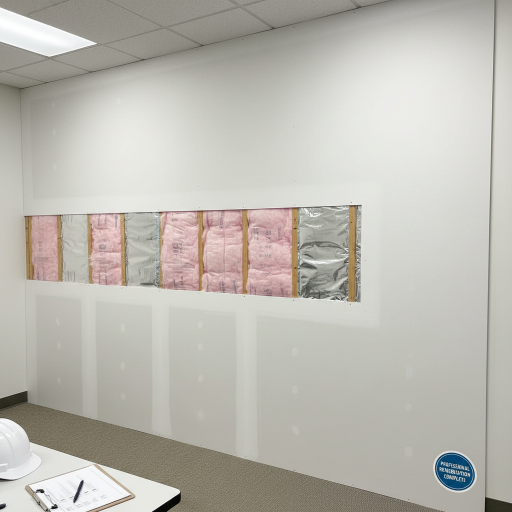After - Commercial Office Mold Remediation
