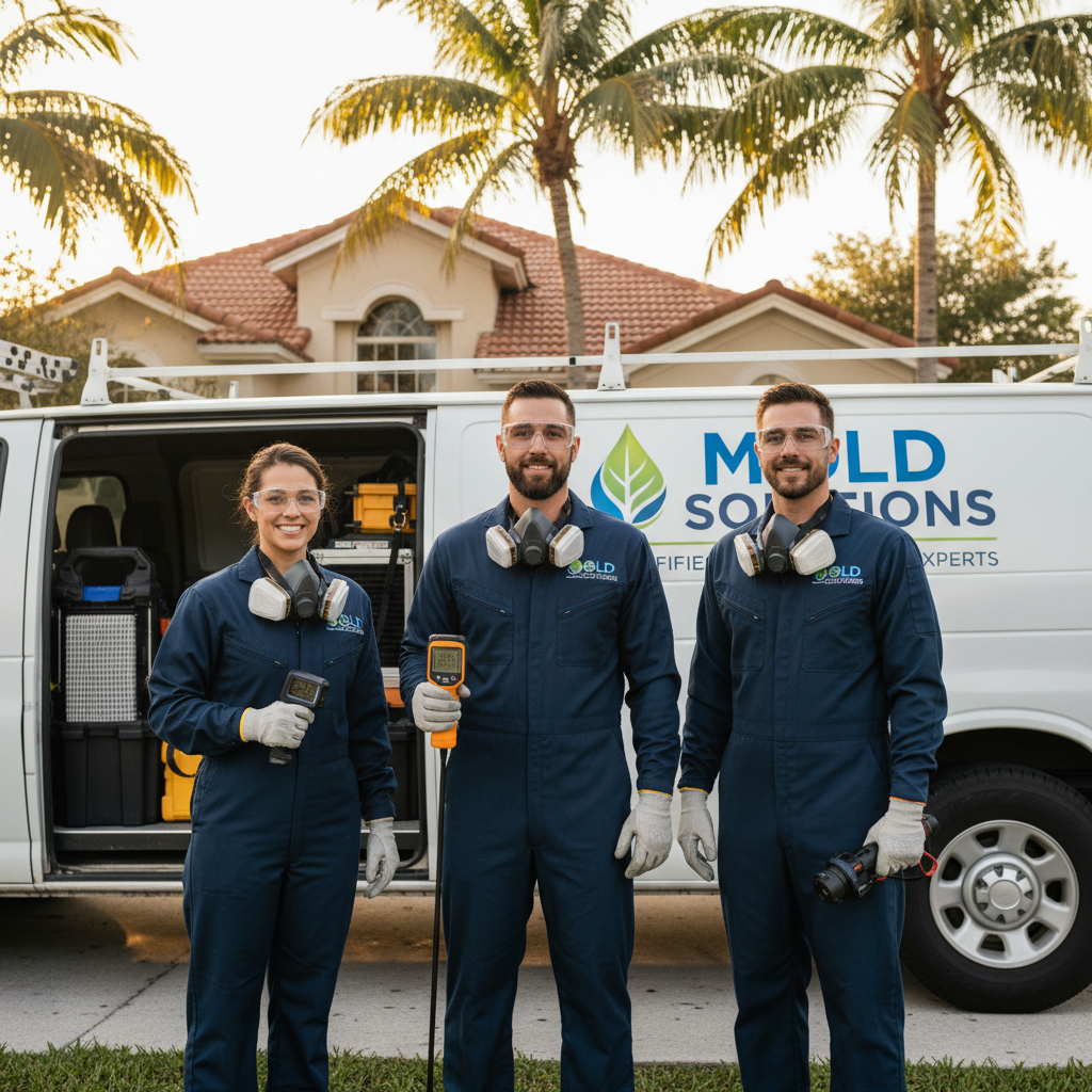 911 Mold Medic certified remediation team Cape Coral FL