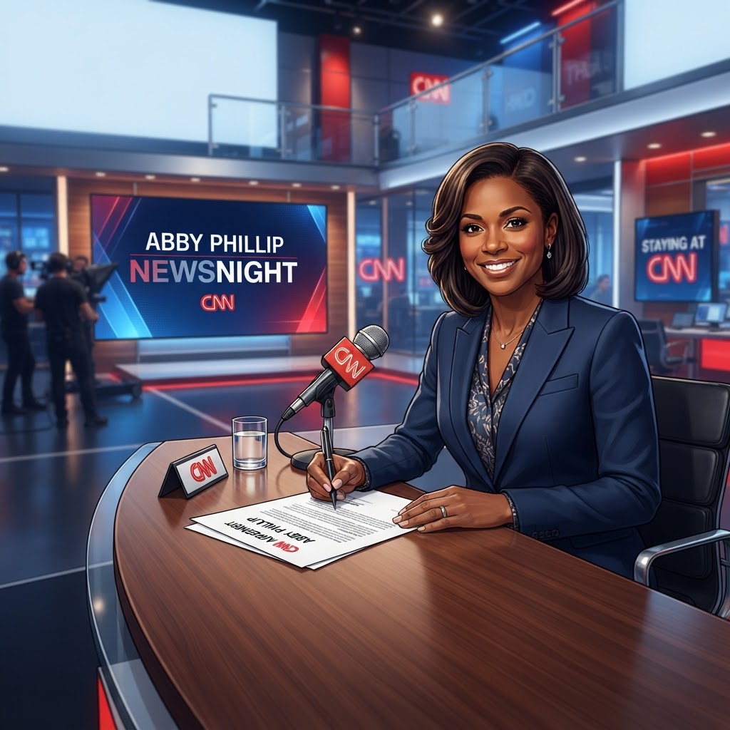 ‘NewsNight’ anchor Abby Phillip signs new deal to remain at CNN
