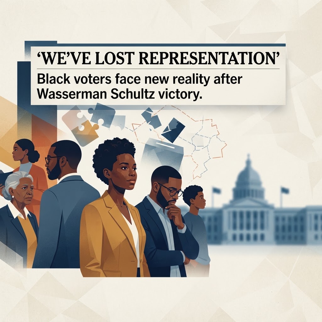 ‘We’ve lost representation’: Black voters face new reality after Wasserman Schultz victory