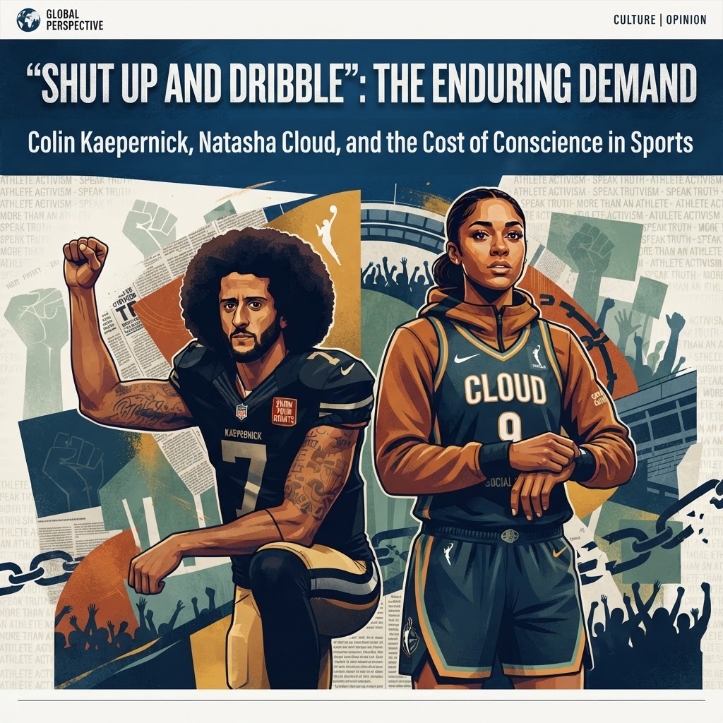 Colin Kaepernick, Natasha Cloud and the enduring demand for Black athletes to ‘shut up and dribble’