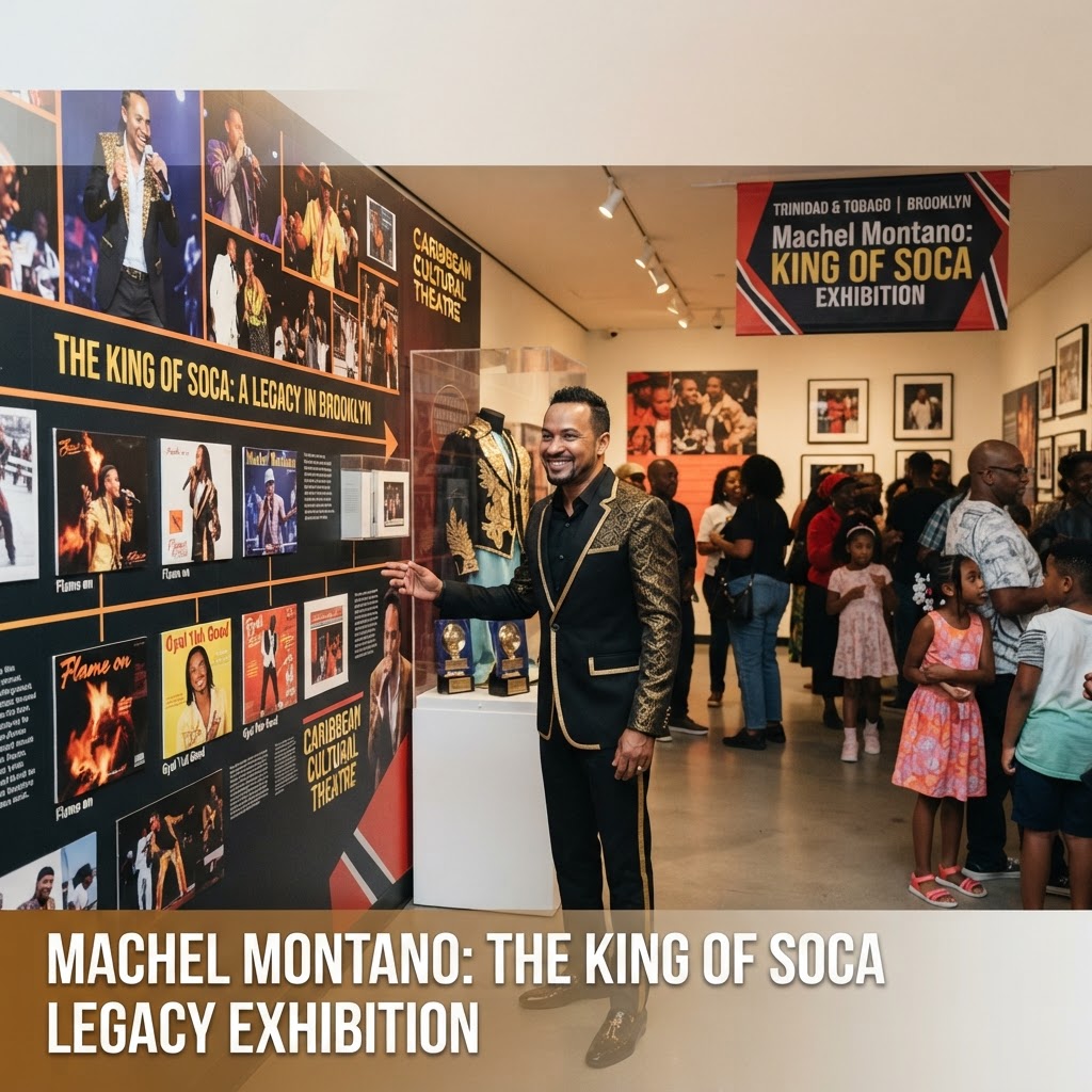 Machel Montano’s legacy takes center stage in Brooklyn with new soca exhibition