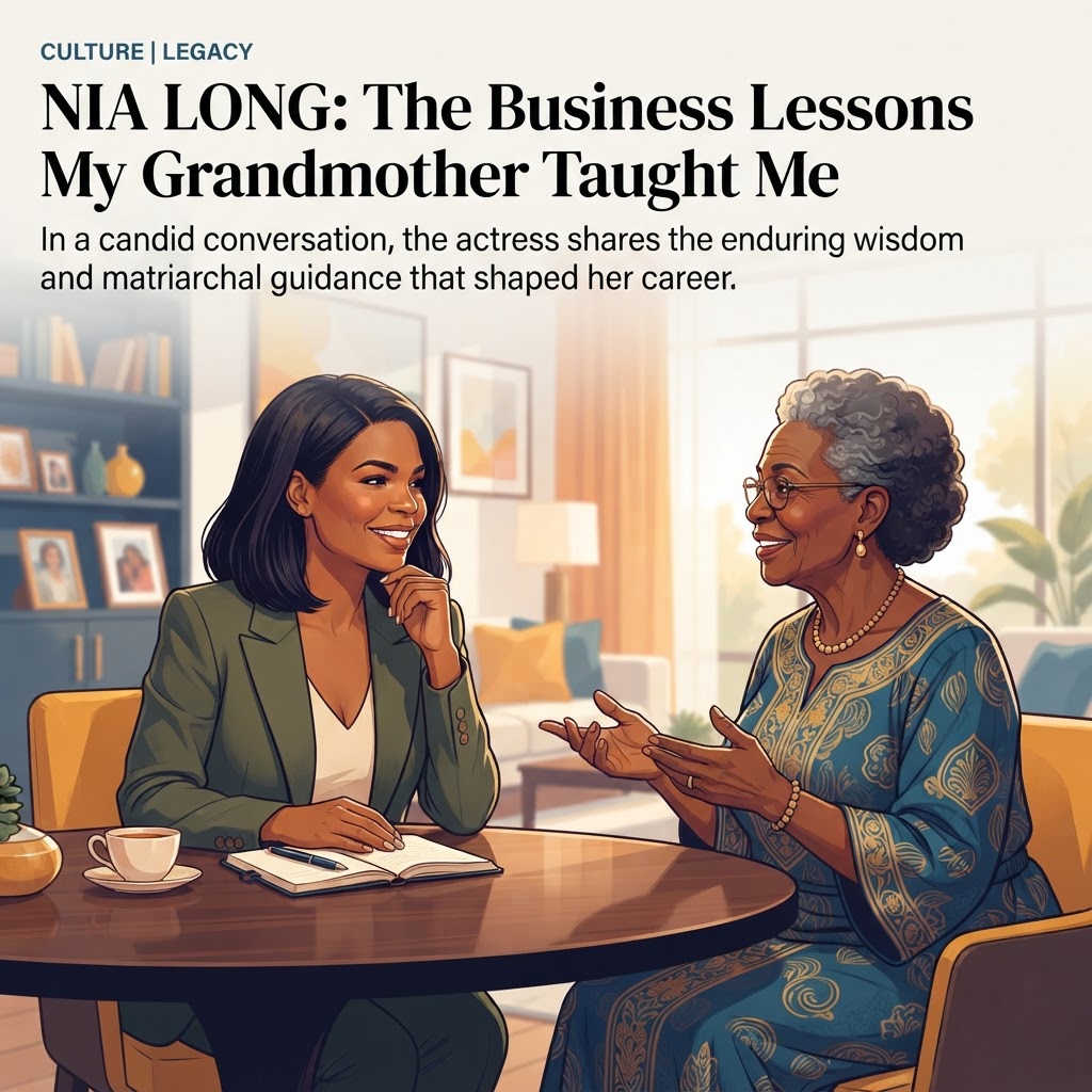 Nia Long shares the business lessons she learned from her grandmother