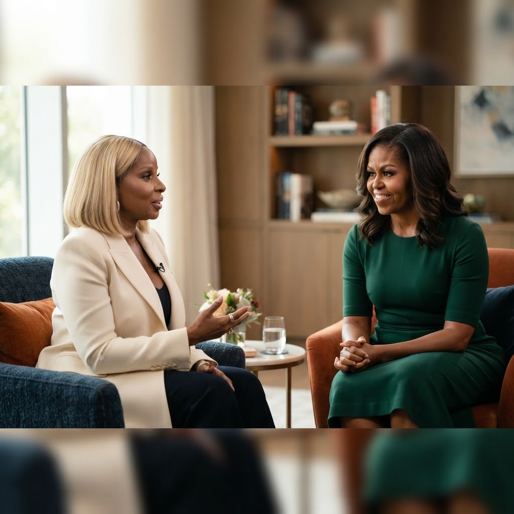 Mary J. Blige reveals to Michelle Obama why she was intentional about not having children and why her village uplifts her
