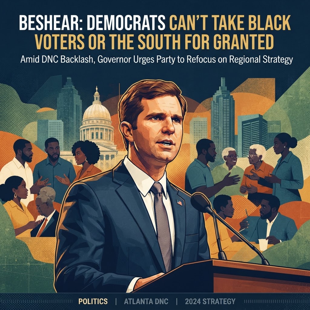 Amid Atlanta DNC backlash, Andy Beshear says Democrats can’t take Black voters or the South for granted