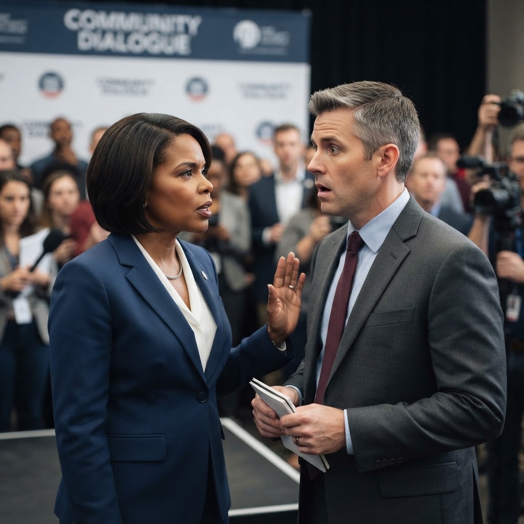 ‘Stay away from my family’: Keisha Lance Bottoms confronts GOP opponent over comments about husband