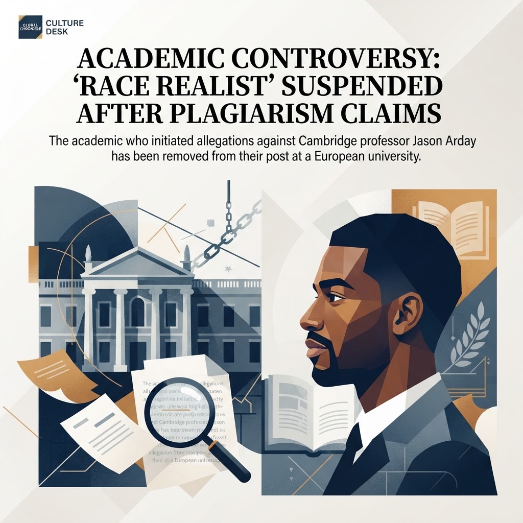 Self-described ‘race realist’ who kickstarted plagiarism allegations against Jason Arday suspended from post at European university