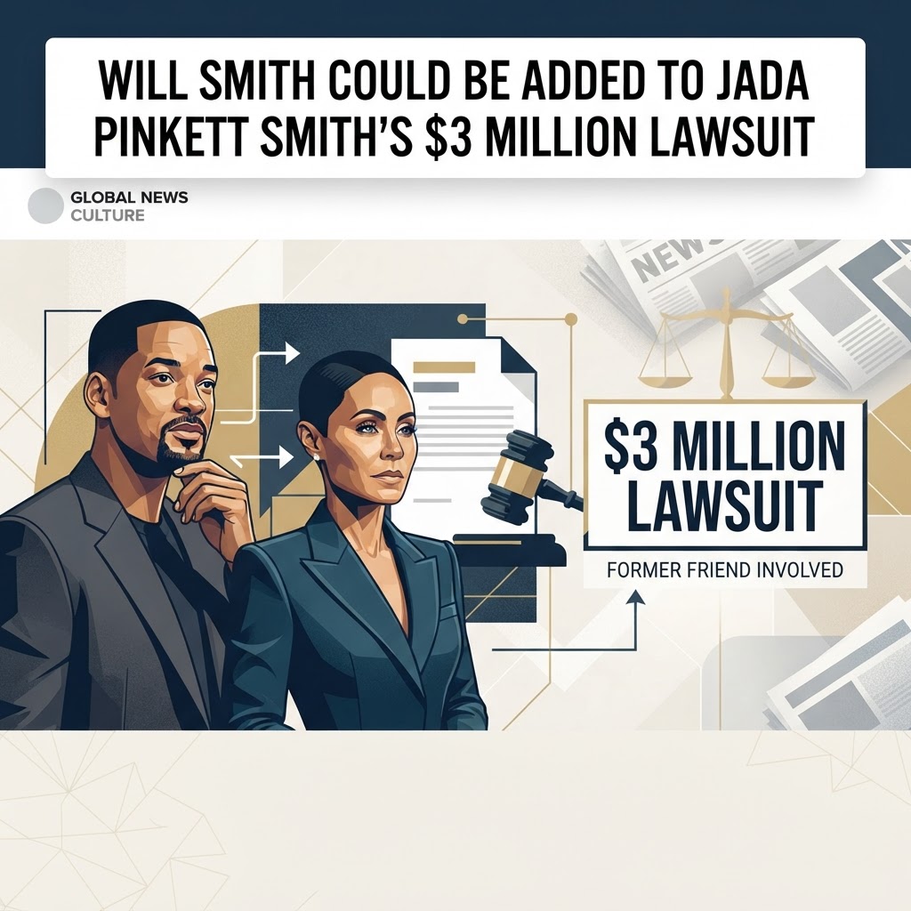 Will Smith could be added to Jada Pinkett Smith’s $3 million lawsuit with former friend