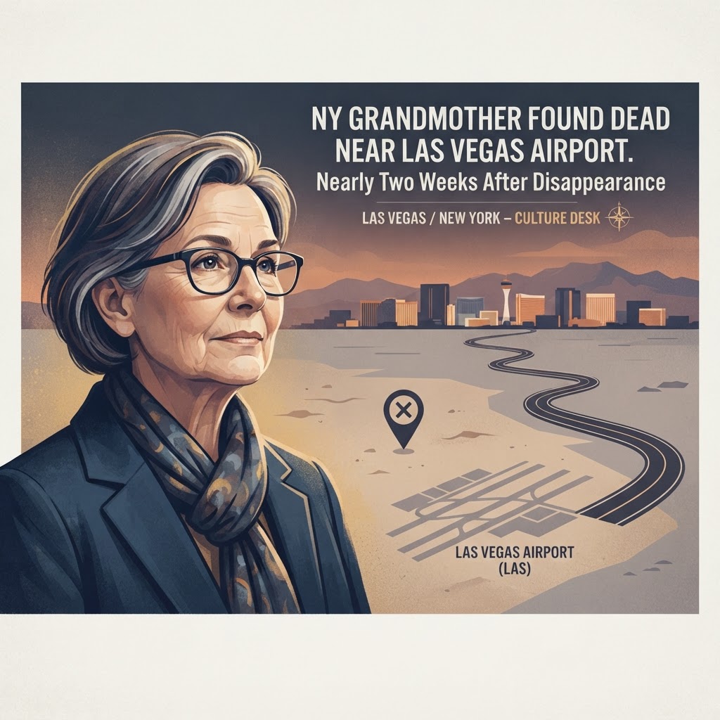 NY grandmother found dead near Las Vegas airport nearly two weeks after disappearance