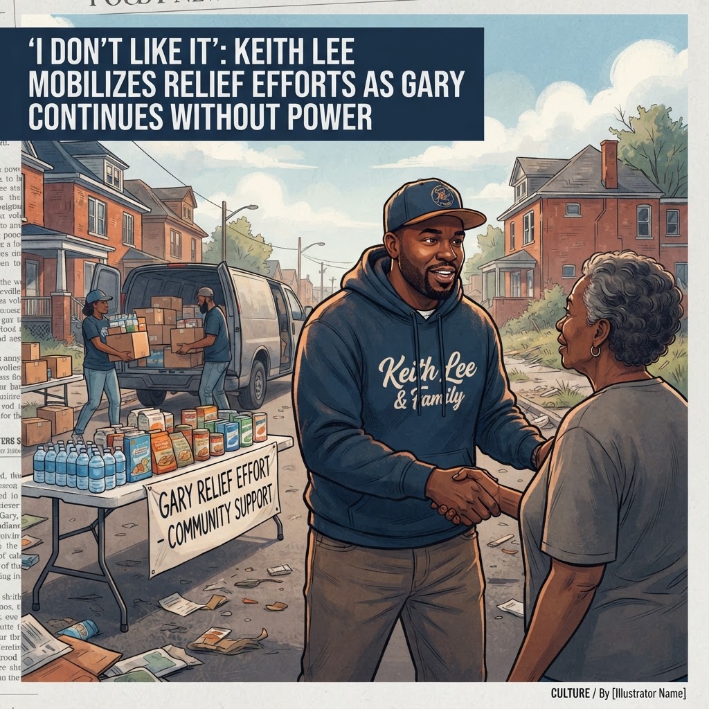 ‘I don’t like it’: Fed up with the lack of awareness about Gary, Keith Lee mobilizes relief efforts as city continues to go without power