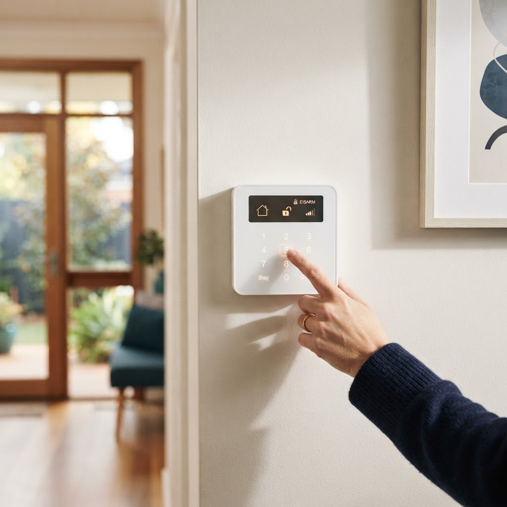 Illustrative intruder alarm systems