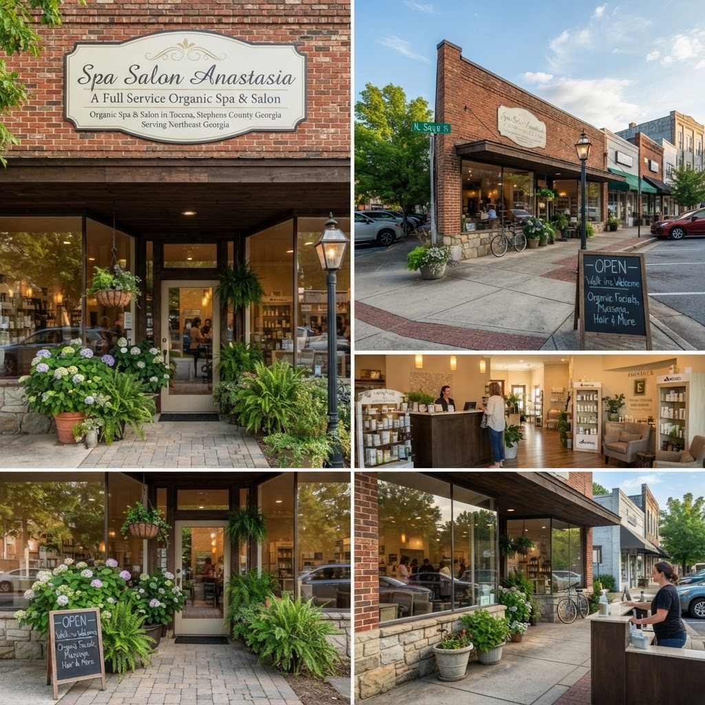 Spa Salon Anastasia — A Full Service Organic Spa & Salon