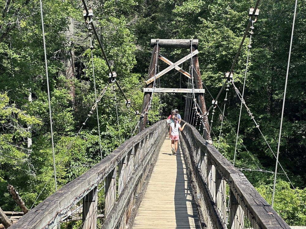 Swinging Bridge on the Toccoa River
