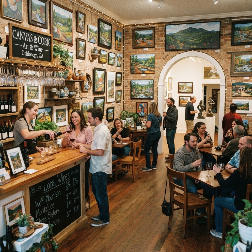 Canvas and Cork Wine Tasting & Art