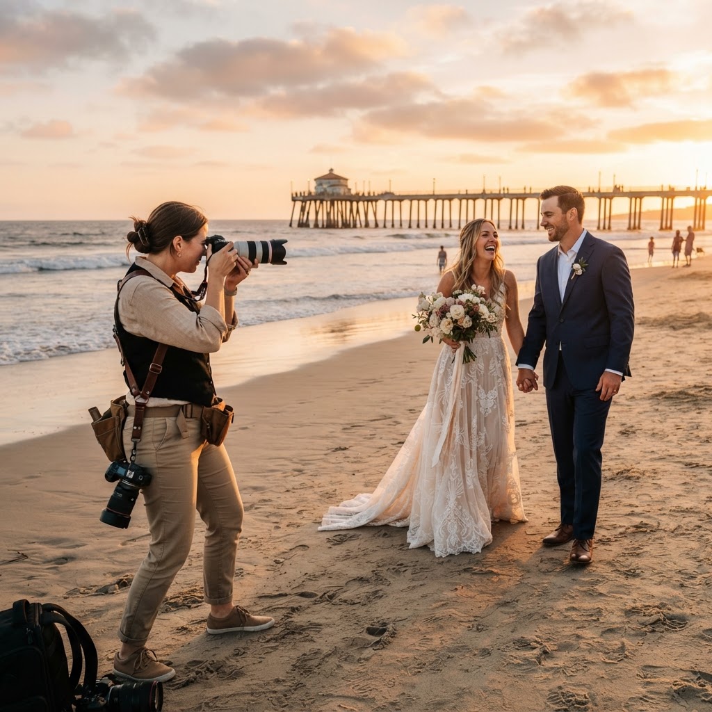 Finding the Perfect Huntington Beach, CA Wedding Photographer for Your Coastal Celebration - ProShoot Photography Blog