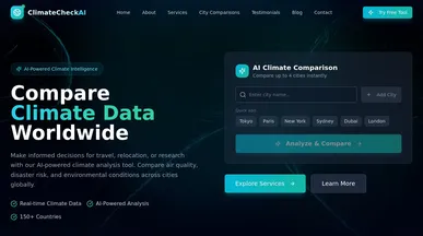 CLIMATECHECKAI template preview