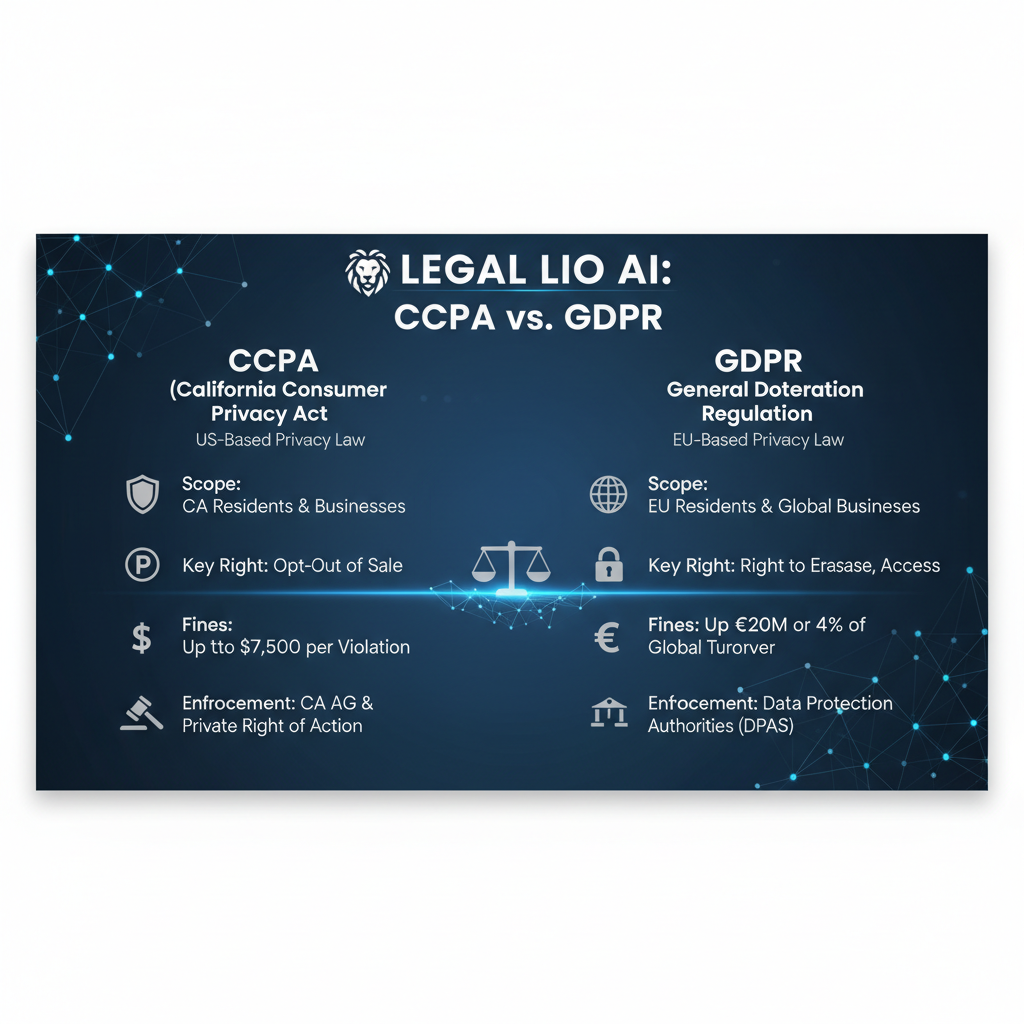 Understanding the Key Differences Between CCPA and GDPR