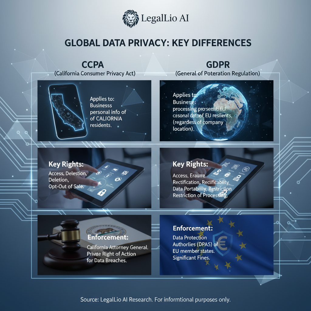 CCPA vs GDPR: Navigating the Maze of Data Privacy Laws