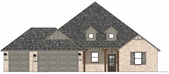 McCallum Homes 2026 Parade of Homes — front elevation rendering