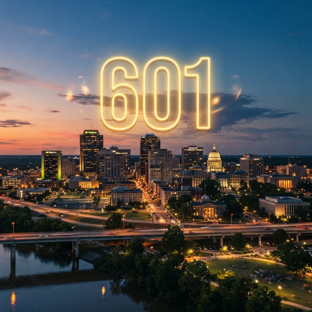601 Area Code: Jackson & Mississippi's Capital Region