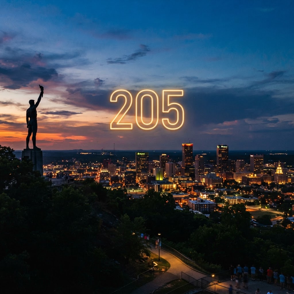 205 Area Code: Birmingham & Alabama's Industrial Capital