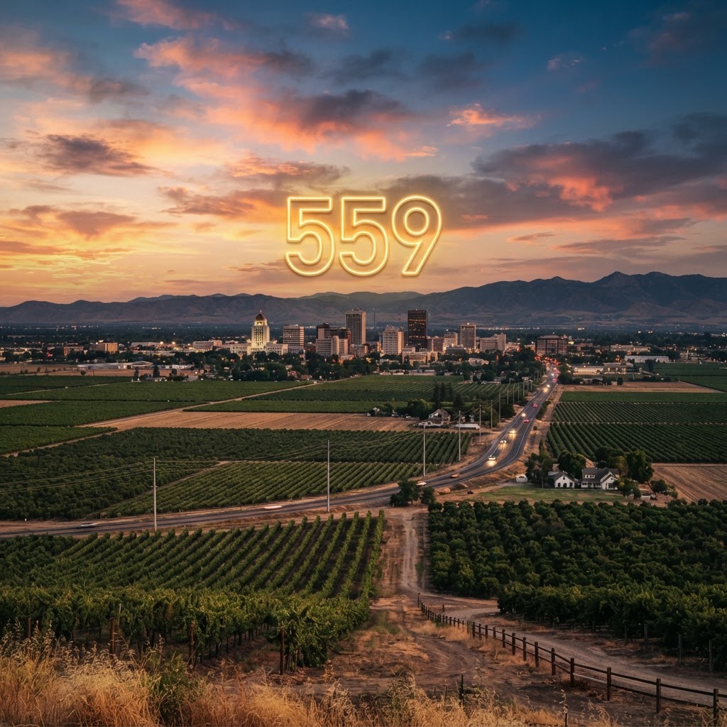 559 Area Code: Fresno's Number in California's Central Valley