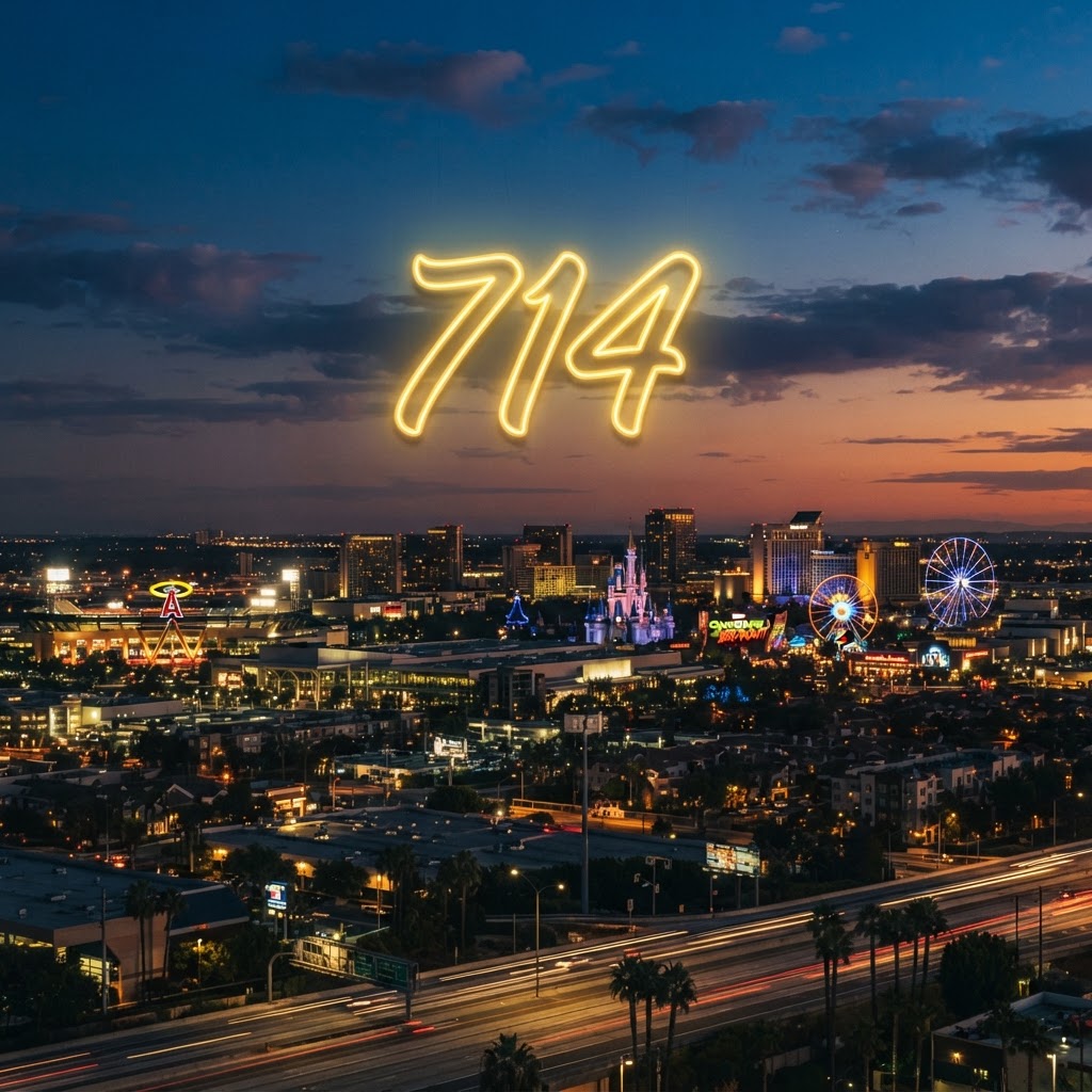 714 Area Code: Orange County's Original Number