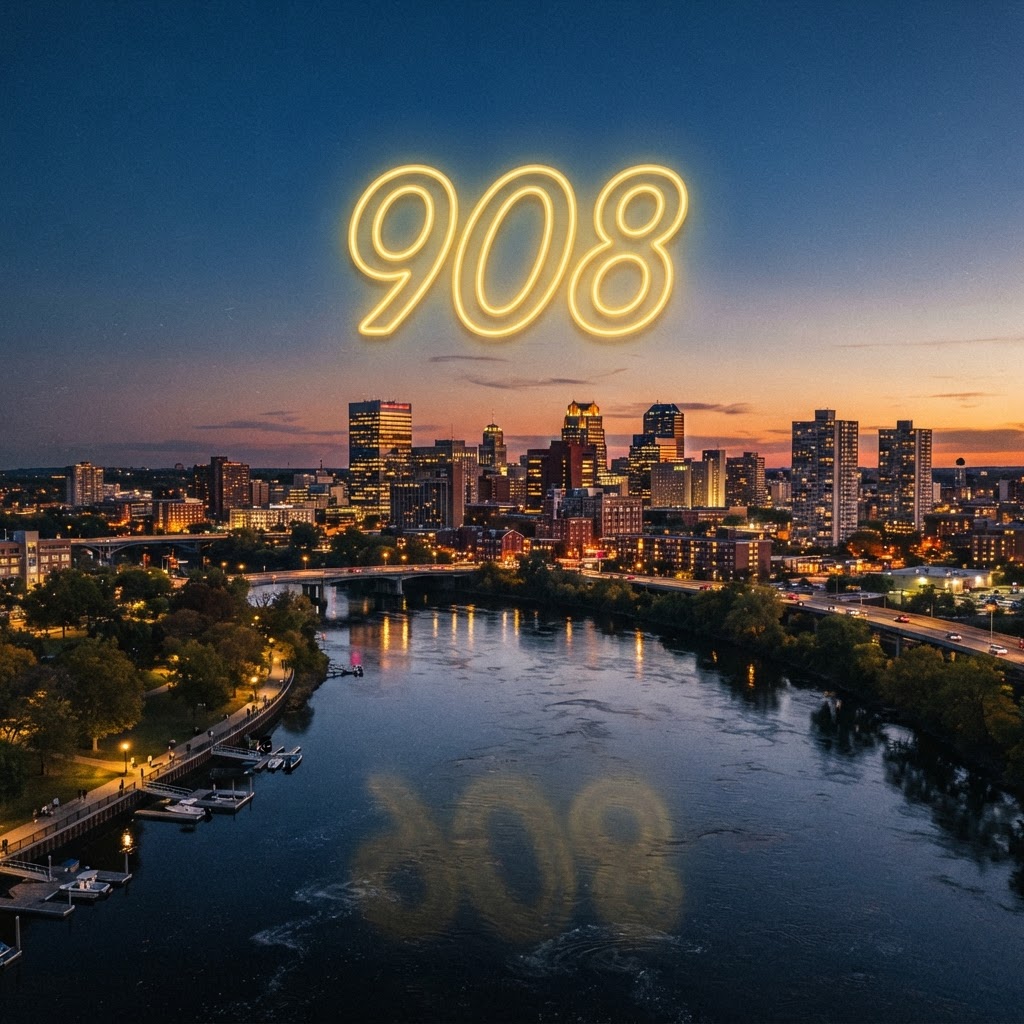 908 Area Code: Central New Jersey's Corporate Corridor