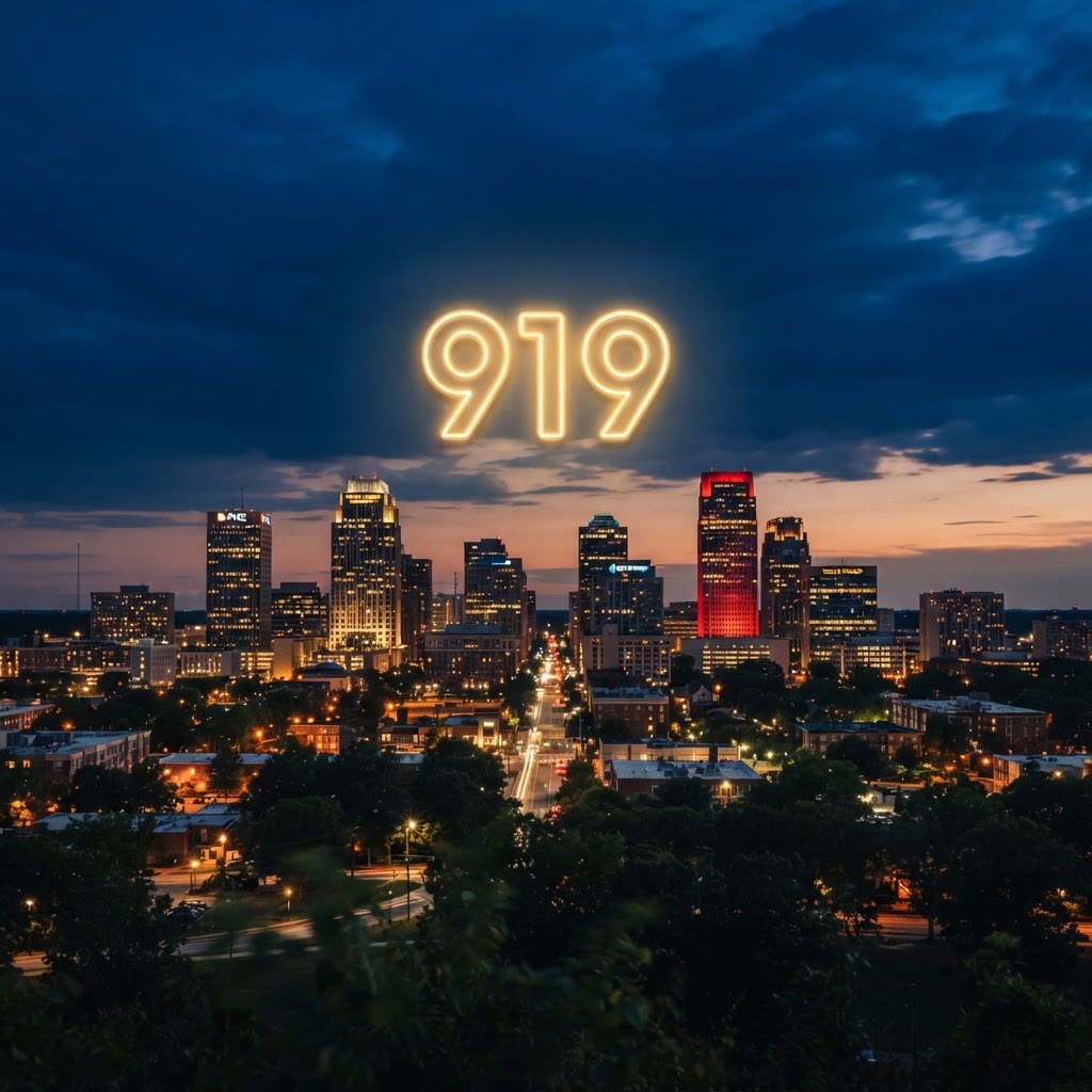 919 Area Code: Raleigh & the Research Triangle