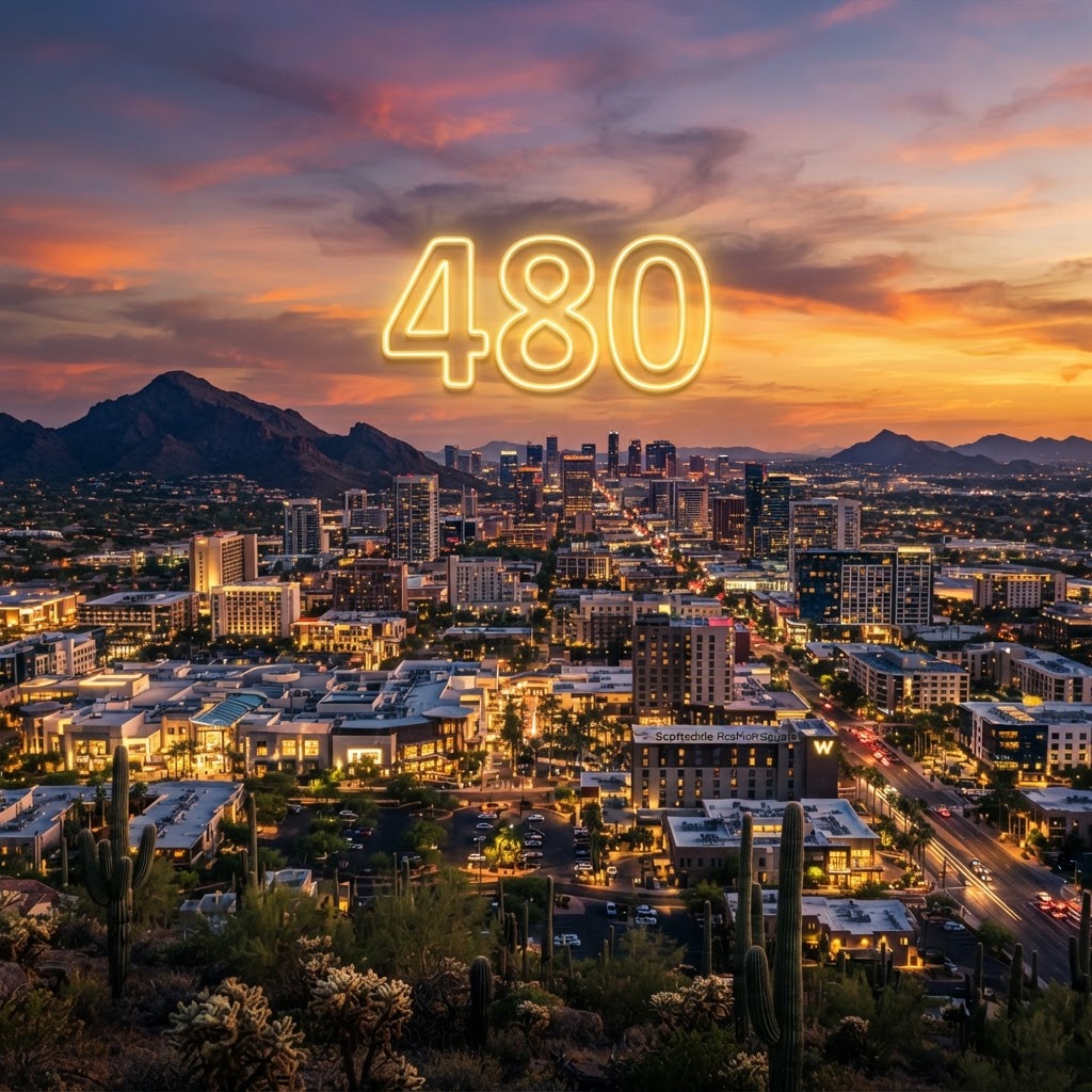 480 Area Code: Scottsdale's Number in the East Valley