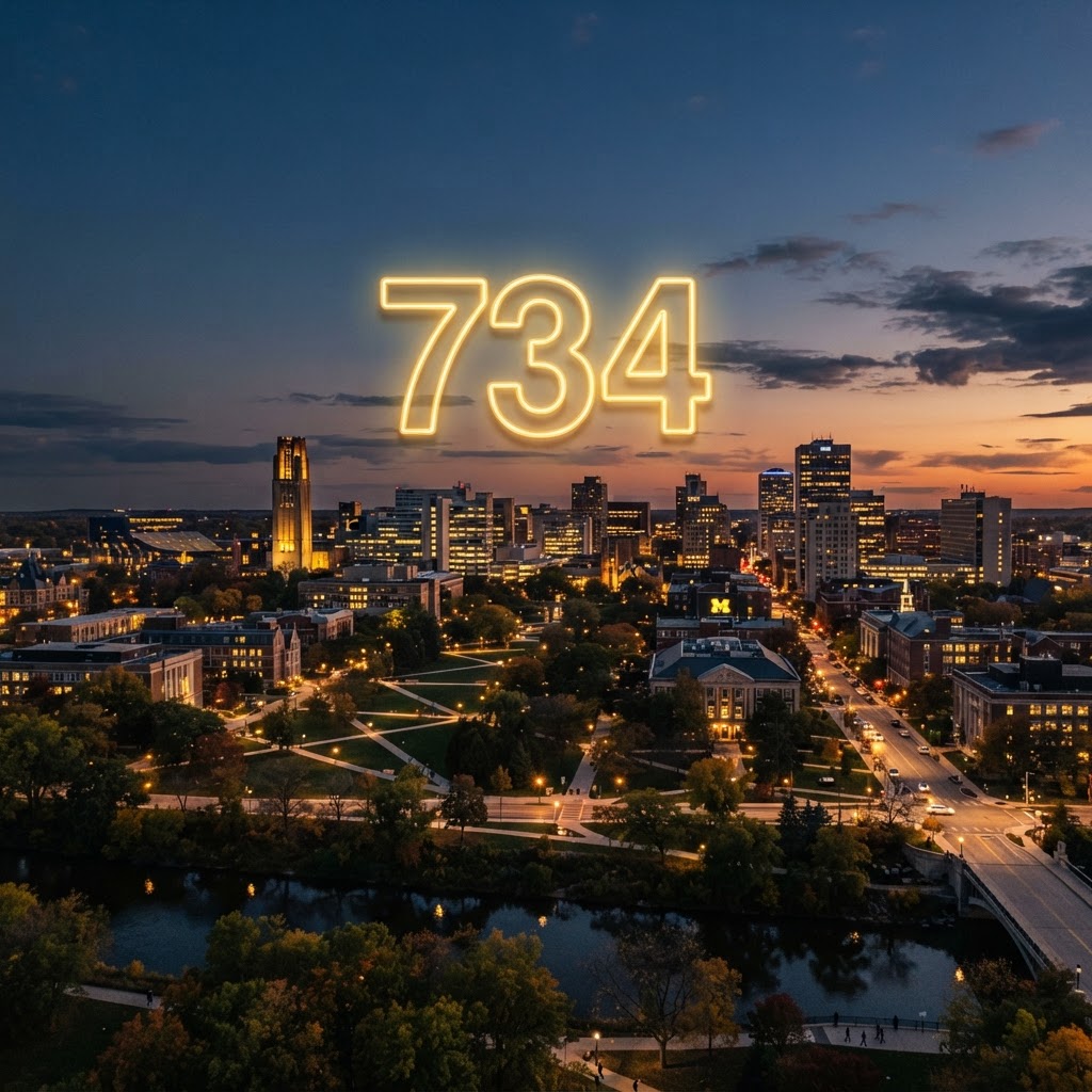 734 Area Code: Ann Arbor & Michigan's College Town Economy