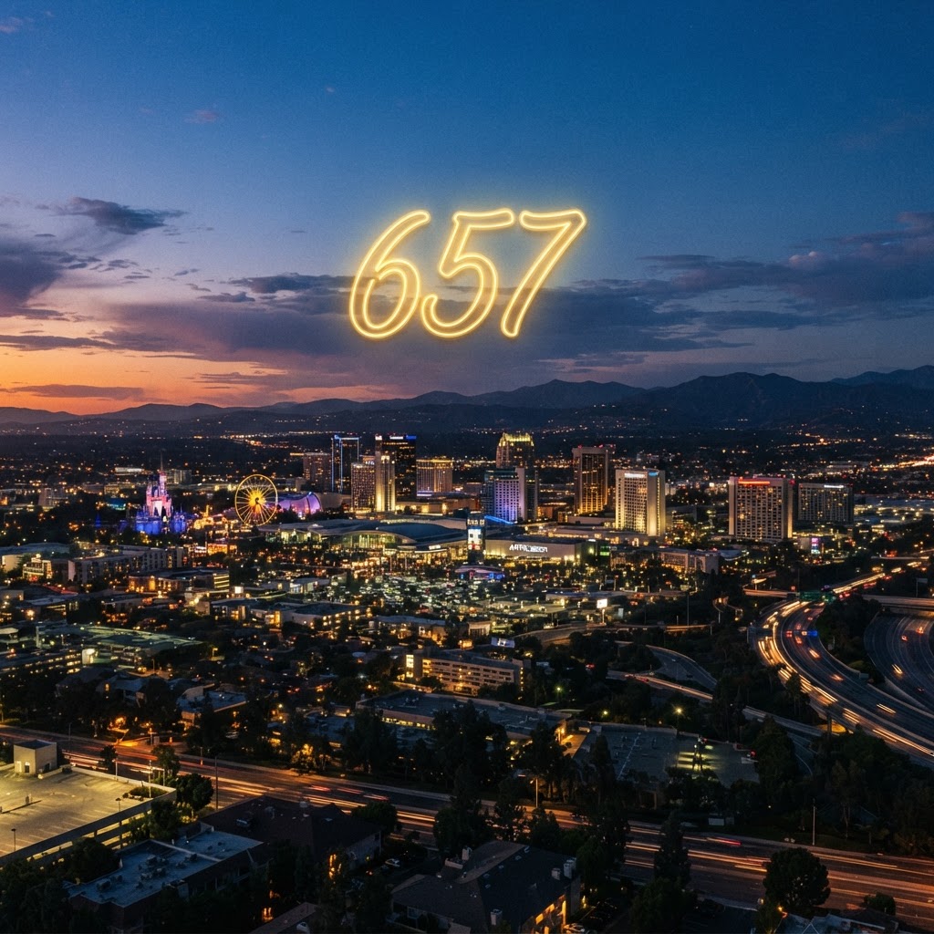 657 Area Code: Anaheim & Orange County's Newest Number