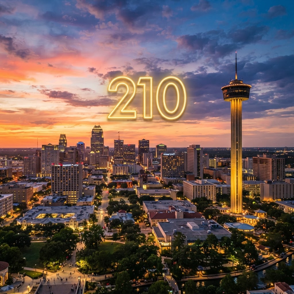 210 Area Code: San Antonio's Number by the River Walk