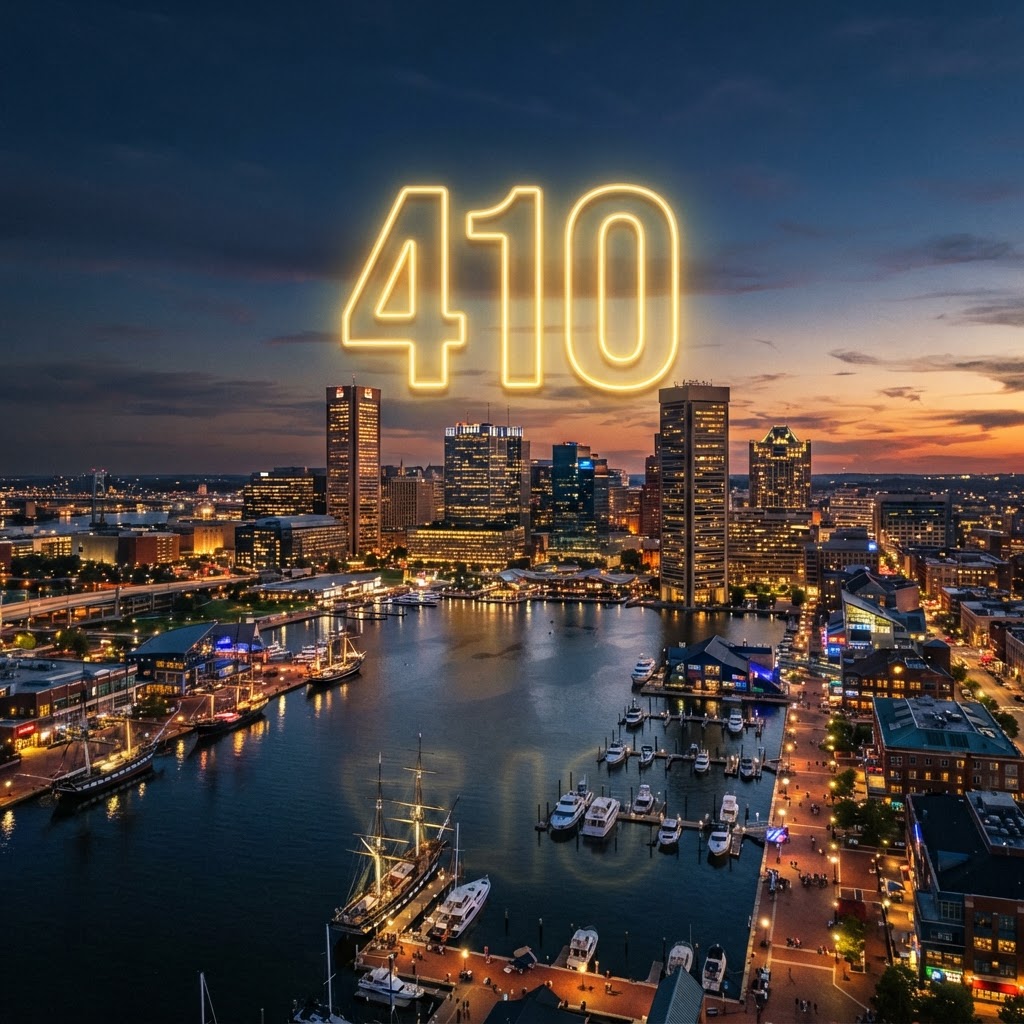 410 Area Code: Baltimore's Number on the Harbor
