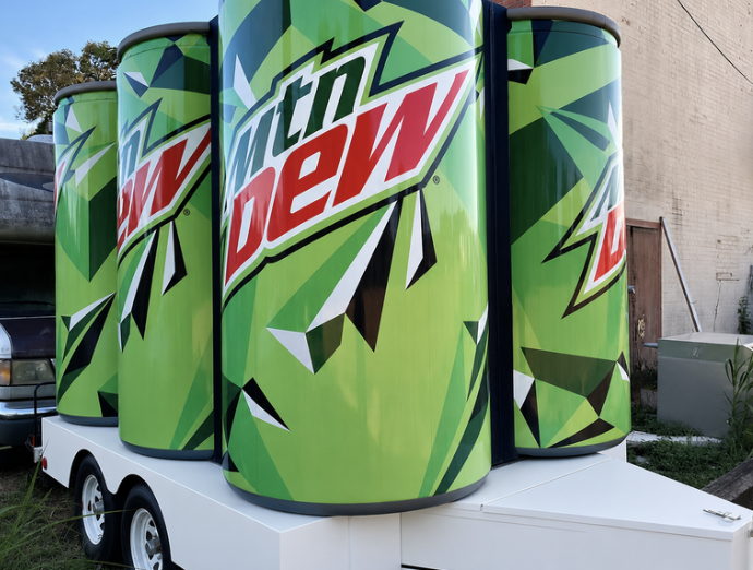 6-Pack Beverage Trailer