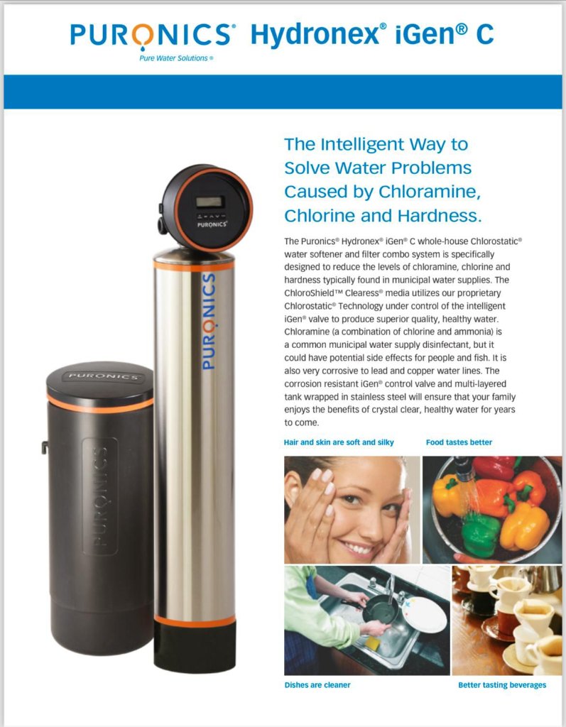 Puronics Hydronex iGen C Brochure 2