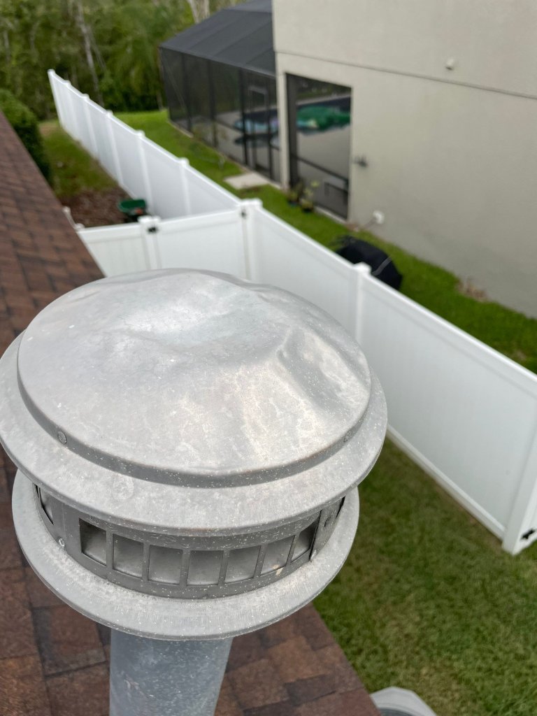 Hail damage roof vent