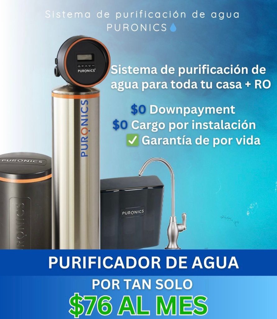 Puronics sistema purificacion