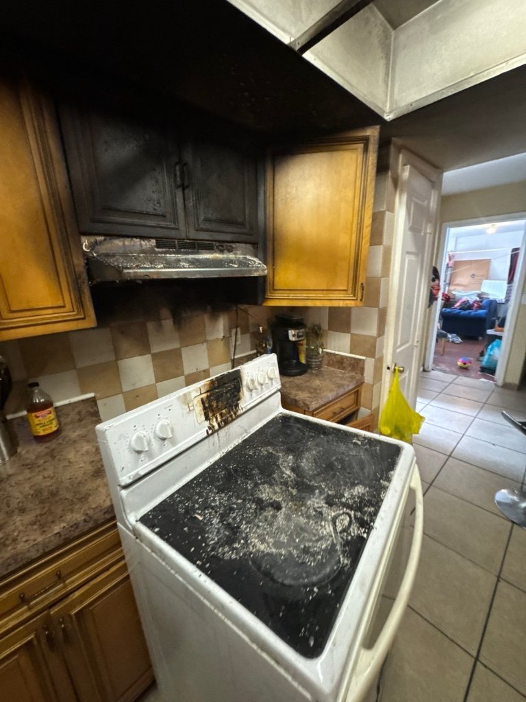 Fire damage