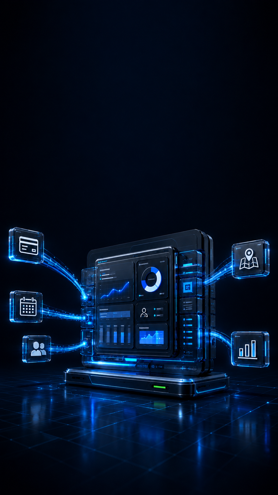Hebner unified operating system core in a vertical mobile composition
