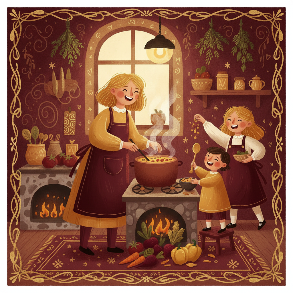 Stir, Taste, Speak: How Cooking Together Builds Your Family's Second Language