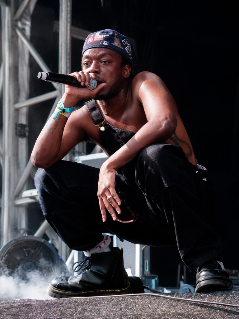 Stage performer portrait