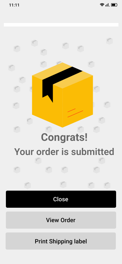 Order Confirmed