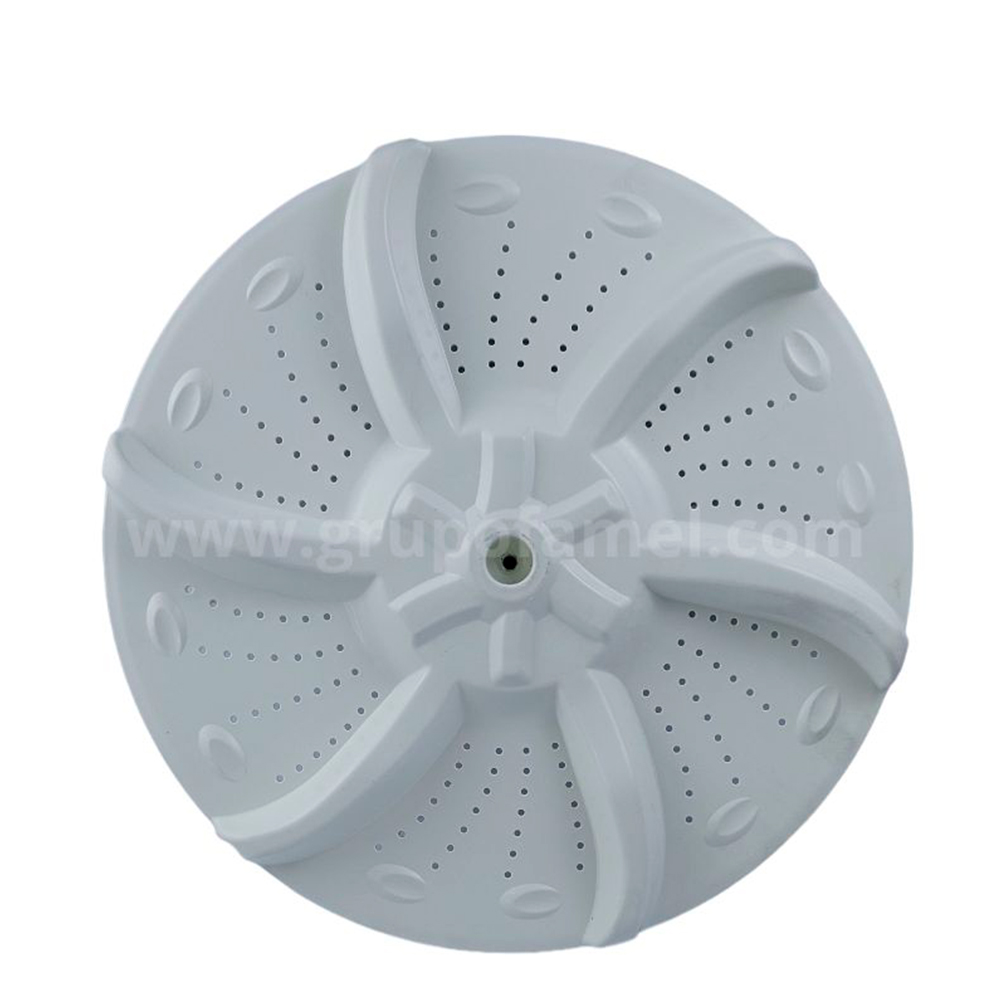 Agitador paleta para lavadora Mabe Electrolux 37cm