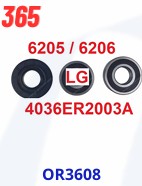 KIT RODAJE lg 4036er2003a