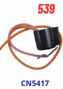 bimetal mabe moderno cable naranja y rosado