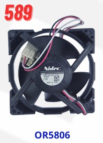 Ventilador samsung 12v NIDEC refrigeradora